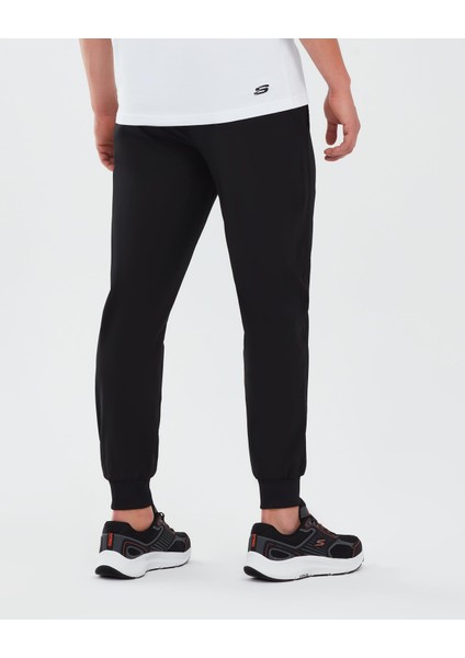 M Micro Collection Side Zipped Jogger Erkek Eşofman Siyah