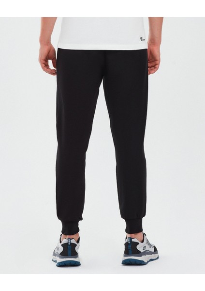 M 2Xİ-Lock Flex Detailed Jogger Pant Erkek Siyah Eşofman Altı S221028-001