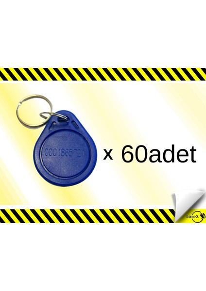 LR-KYB60 Manyetik Anahtarlık Keyfob (60ADET)