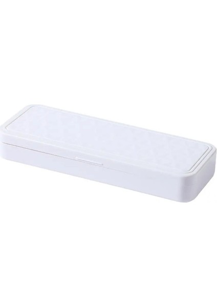 Beyaz Stil Kalem Kutusu Organizatör Taşınabilir Plastik Kırtasiye Kutusu Çift Katmanlı Kalem Kutusu Kalem Kutusu Öğrenci Kırtasiye Kalem Kutusu Kalem Kutusu (Yurt Dışından) indirimleri
