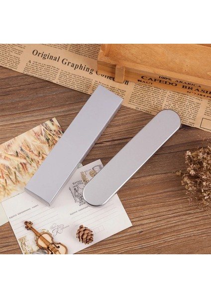 Gümüş Teneke Kalem Kutusu Kalem Saklama Kutusu Kırtasiye Organizatör Okul Ofis Kullanımı (Yurt Dışından) modelleri