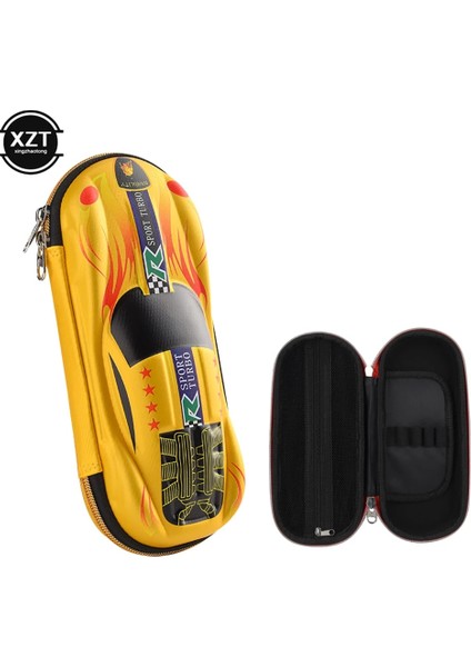 B Tarzı 3D Araba Yarışı Kalem Kutuları Cartoool Çocuklar Için Kalem Kutusu Kırtasiye Kutusu Eva Plastik Kalem Kutusu Çocuk Sevimli Kalem Çantası Hediyeler (Yurt Dışından)