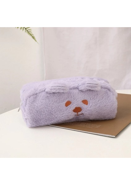 Pp Tarzı 1 Adet Kawaii Kalem Kutusu Büyük Peluş Ayı Okul Kalem Kutusu Kırtasiye Ayı Sevimli Kalem Kutusu Kızlar Için Kalem Çantaları (Yurt Dışından)