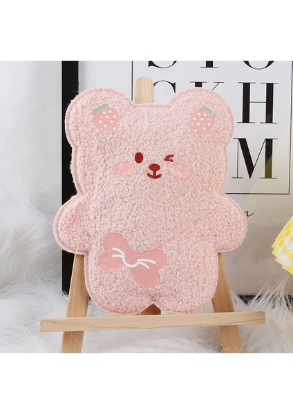 No.4 Stili Kawaii Kalem Kutusu Peluş Kalem Kutuları Okul Malzemeleri Ayı Trousse Scolaire Taşınabilir Kore Kalem Kutusu Kırtasiye Sevimli Kalem Çantaları (Yurt Dışından)