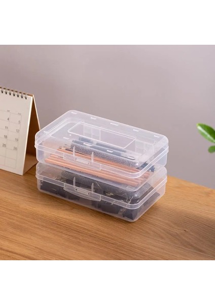 Sarı Stil Kalem Kutusu Büyük Şeffaf Çocuk Kalem Kutusu Anti-Kirli Kırtasiye Kutusu Saydam Görünüm Kalem Saklama Kutusu Ev Için (Yurt Dışından) modelleri