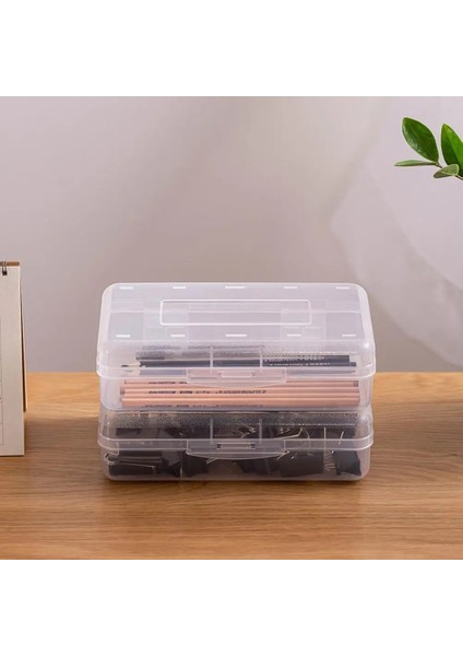 Sarı Stil Kalem Kutusu Büyük Şeffaf Çocuk Kalem Kutusu Anti-Kirli Kırtasiye Kutusu Saydam Görünüm Kalem Saklama Kutusu Ev Için (Yurt Dışından) fırsatları