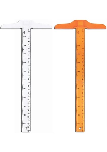 Turuncu Tarzı 30 cm T-Cetvel Depresyon Ölçeği Çizim Cetvel Dıy Zanaat Genel Çalışma Ölçme Aracı Kırtasiye Ofis Malzemeleri (Yurt Dışından) modelleri