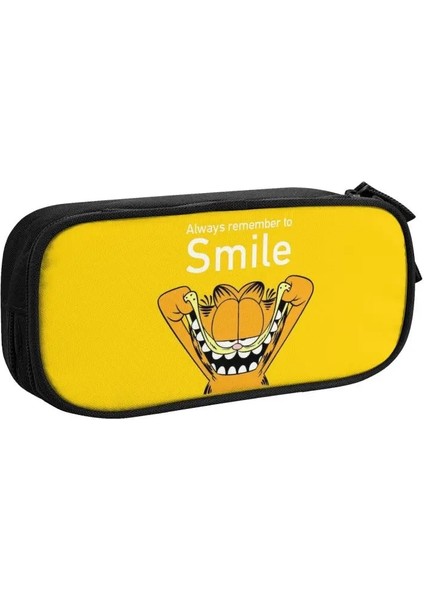 No.8 Tarzı Kawaii Garfields ve Arkadaşları Kalem Kutusu Boys Kızlar Için Özel Kedi Büyük Depolama Kalem Çantası Kutusu Kırtasiye (Yurt Dışından)