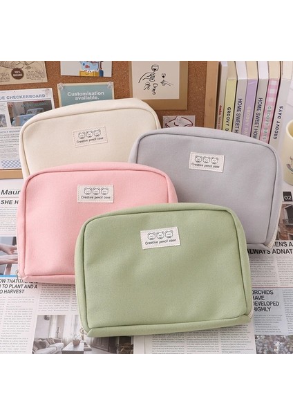 No.4 Stili Kızlar Için Kalem Kutuları Sevimli Kalem Kutusu Estuches Escolares Büyük Kapasiteli Okul Malzemeleri Trousse Kore Kırtasiye Kalem Kutusu (Yurt Dışından) modelleri