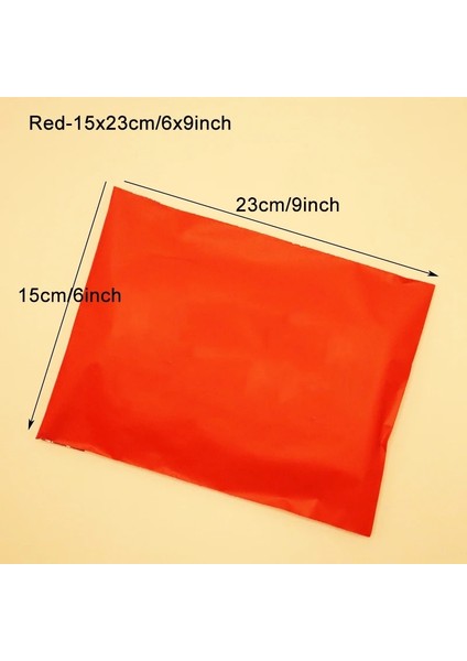 MOR-15X23CM Stili Oly Posta Göndericileri, 6x9'' Paket Zarflar, cm Posta Göndericileri Plasticdarbeye Dayanıklı Mailer Su Geçirmez Mailer Kendinden Mühürlü Makyaj Paketi (Yurt Dışından)