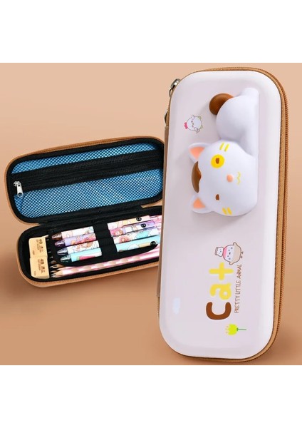 B7 Tarzı Dekompresyon Sevimli Kalem Kutusu Karikatür Hayvanlar Kalem Kutusu Öğrenci Eva Plastik Kırtasiye Kutusu Çocuk Kalem Çantası Okul Malzemeleri Hediyeler (Yurt Dışından)