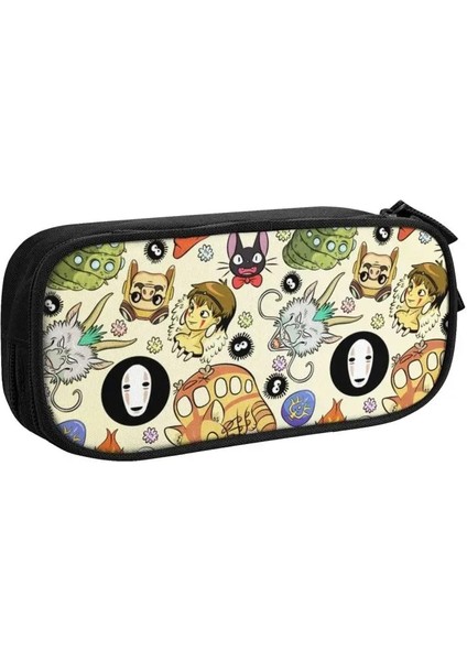 No.11 Tarzı Komşum Totoro Sevimli Kalem Kutuları Kız Erkek Büyük Kapasiteli Stüdyo Ghibli Anime Hayao Miyazaki Kalem Çantası Öğrencileri Kırtasiye (Yurt Dışından)