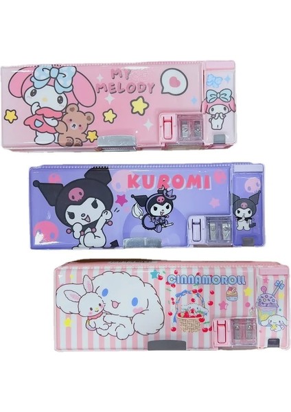 C Tarzı Sanrio Kuromamoroll Büyük Kapasiteli Su Geçirmez Kalem Kutusu Kauçuk Kalem Saklama Kutusu Öğrenci Kırtasiye Seti (Yurt Dışından) fiyatları