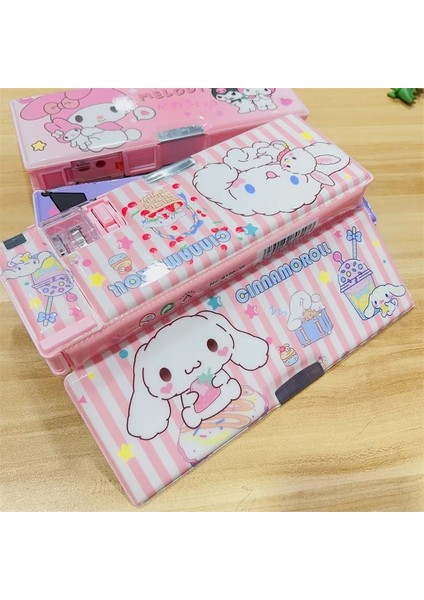 C Tarzı Sanrio Kuromamoroll Büyük Kapasiteli Su Geçirmez Kalem Kutusu Kauçuk Kalem Saklama Kutusu Öğrenci Kırtasiye Seti (Yurt Dışından) indirimleri