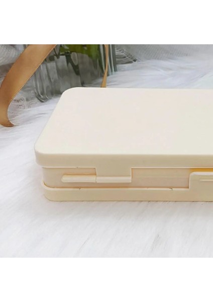 Beyaz Stil Kalem Kutusu Çift Katmanlar Katı Mat Büyük Depolama Plastik Erkek Kız Öğrenciler Kalem Kırtasiye Organizatör Vaka Öğrenci Malzemeleri (Yurt Dışından) modelleri