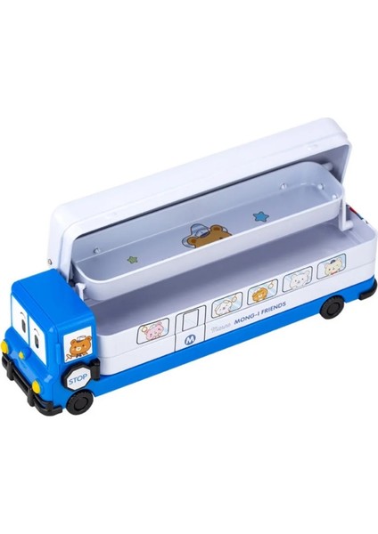 Pembe Tarzı Çocuklar Metal Araba Otobüs Kalem Kutusu ile Kalemtıraş Çocuk Kalem Kutusu Kasa Çanta Karikatür Okul Kırtasiye C15 D20 Brc (Yurt Dışından) fırsatları