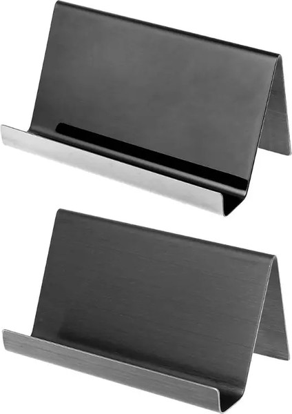 B Tarzı Kapalı J60A Için Paslanmaz Çelik Kartvizitlik Masaüstü Kart Vitrin Organizatörü (Yurt Dışından) fiyatları