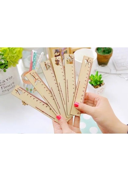 Mor Tarzı Yenı Sevimli Içi Boş Ahşap Düz Cetvel Yer Imleri Çizim Şablonu Çocuk Okul Hediye Ofis Okul Tedarikçisi Kore Papelaria (Yurt Dışından) fırsatları