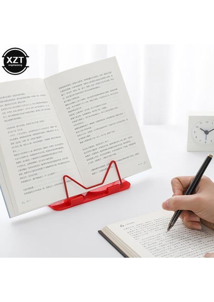 Mavi Stil Taşınabilir Bookend Standı Katlanabilir Okuma Kitap Standı Belge Tutucu Tabanı Ayarlanabilir Okuma Kitap Rafı Bookend Okuma (Yurt Dışından) fırsatları