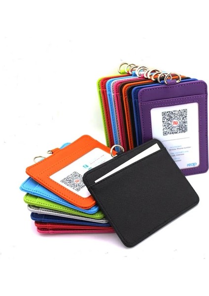 Dikey Kıpkırmızı Stili Kabul Çok Fonksiyonlu Şirket ve Okul Malzemeleri Için Yüksek Li Pu Id Case Iş Rozeti Sahipleri (Yurt Dışından) modelleri