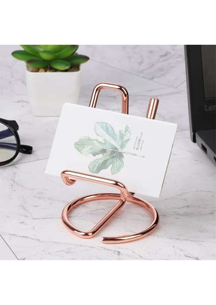 Gümüş2 Tarzı Sevimli Kart Sahibinin Altın Metal Kağıt Organizatör Bağlayıcı Klip Erkekler ve Kadınlar Için Ekran Ofis Iş Moda Masaüstü Dekoratif (Yurt Dışından) modelleri