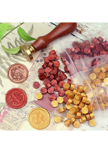 Pembe Stil Lot Vintage El Yapımı Sekizgen Damga Balmumu Tablet Hap Boncuk Zarf Sızdırmazlık Balmumu Parti Noel Davetiyesi Dekorasyon (Yurt Dışından) fiyatları