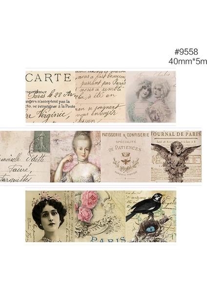 NO.30087 Stili Washi Bant, Techo Bant, Dıy Zanaat Maskeleme Bandı, Karalama Defteri Günlüğü Hediye, Birçok Kupon ve Çiçek Desenleri. Sıcak Satış, (Yurt Dışından) indirimleri