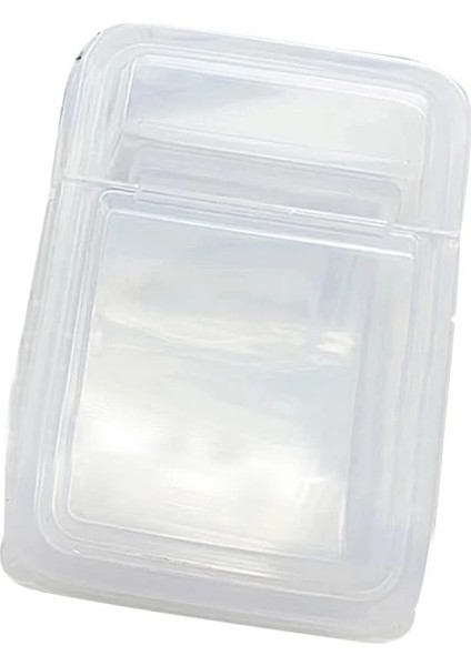 Net Stil Flip Saklama Kutusu Film Saklama Kutusu Etiket Kırtasiye Sınıflandırma Kutusu Kart Tutucu Saklama Kutusu Ins Küçük Şeffaf (Yurt Dışından)