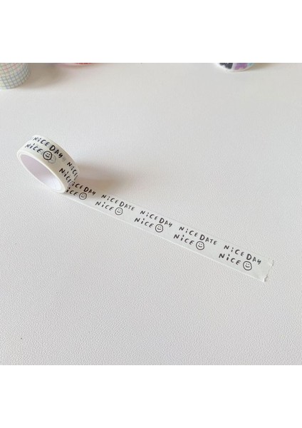 K Tarzı Kawaii Washi Bant Scrapbooking Dıy Dekor Dergisi Kore Bant Sevimli Ayı Planlayıcısı Maskeleme Bandı Kağıt Günlüğü Kırtasiye Sticker (Yurt Dışından)