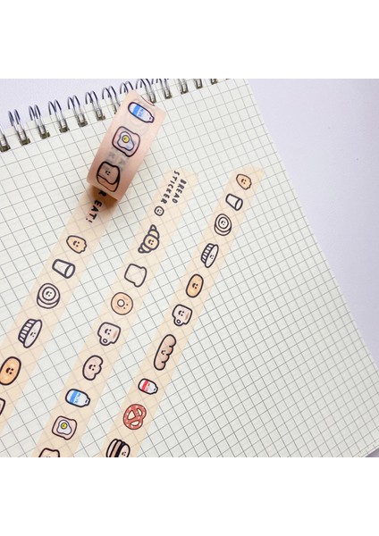 K Tarzı Kawaii Washi Bant Scrapbooking Dıy Dekor Dergisi Kore Bant Sevimli Ayı Planlayıcısı Maskeleme Bandı Kağıt Günlüğü Kırtasiye Sticker (Yurt Dışından) indirimleri