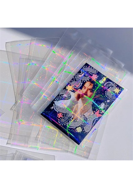Kuşak Tarzı Idol Kartpostal Koruyucu Lazer Fotoğraf Albümleri Kollu Kadın Erkek Kımlık Kredi Kartı Tutucu Pvc Şeffaf Kartvizit Çantası (Yurt Dışından) modelleri