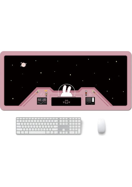 No.4 Stili Uzay Astronotlar Tavşan Mouse Pad Sevimli Karikatür Bilgisayar Klavye Pedi Kaymaz Kauçuk Taban Ofis Masaüstü Masa Mat Kadınlar Için (Yurt Dışından) fiyatları