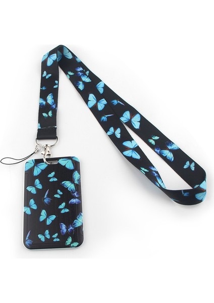 No.3 Tarzı CB072 Kelebek Yeni Moda Kimlik Rozeti Kılıf Ipi Banka Kredi Kartı Sahibinin Kimlik Kartı Tutucu Aksesuarları Okul Ofis Malzemeleri (Yurt Dışından)