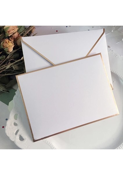 10 Adet Beyaz Stil Lot Özel Vintage Retro 5 Renk Boş Inci Kağıt Zarf Düğün Davetiyesi Zarf Tebrik Kartı Hediye cm (Yurt Dışından)