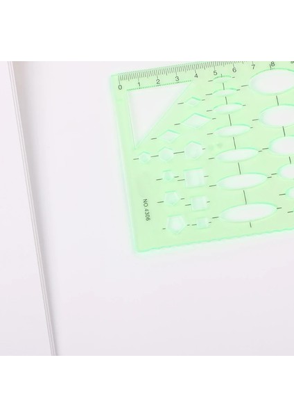 Yeşil Stil 2022 Yeni Yeşil Geometrik Şablon Cetvel Çizim Araçları Haritalama Öğrenci Okul Kırtasiye (Yurt Dışından) indirimleri