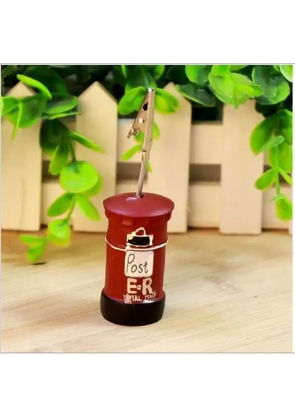 D Tarzı Yaratıcı Kawaii Vintage Reçine Mesaj Fotoğraf Kağıt Klip Not Not Tutucu Masa Dekorasyon Aksesuarları Ofis Kırtasiye (Yurt Dışından)