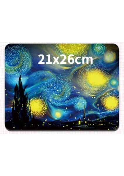21X26CM Stili Anime Mouse Pad cm Hd Desen Büyük Bilgisayar Mouse Pad Serin Oyun Karikatür Xxl Mouse Pad Sümen (Yurt Dışından)