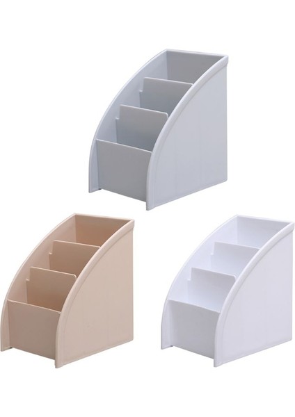 Gri Tarzı Ootdty 3 Izgara Uzaktan Kumanda Kutusu Kozmetik Masaüstü Saklama Kutusu Standı Tutucu Ev Ofis Kırtasiye Telefon Organizatör Kalemlik (Yurt Dışından) modelleri