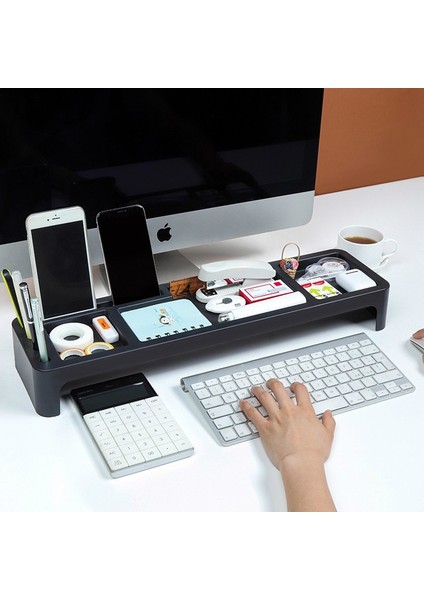 Siyah Stil Masa Düzenleyici Masa Masaüstü Depolama Tutucu Klavye Çekmecesi Ofis Klavye Depolama Rafı Ev Kırtasiye Depolama Aksesuarları (Yurt Dışından) modelleri