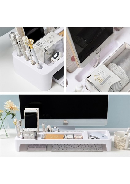 Siyah Stil Masa Düzenleyici Masa Masaüstü Depolama Tutucu Klavye Çekmecesi Ofis Klavye Depolama Rafı Ev Kırtasiye Depolama Aksesuarları (Yurt Dışından) indirimleri