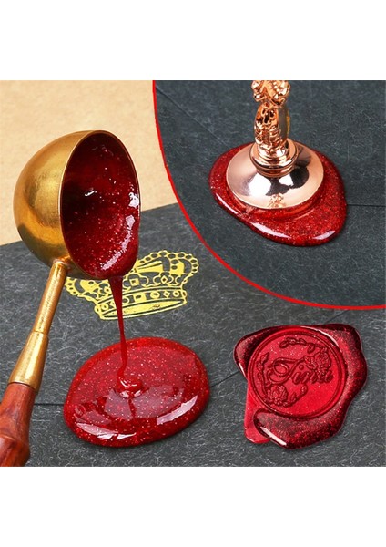 Taç Tarzı Vintage Taç Gül Aşk Kalp Balmumu Damga Ahşap Saplı Dıy Davetiye Kartları Düğün Noel Zarf Sızdırmazlık Için Sızdırmazlık Damgası (Yurt Dışından) indirimleri