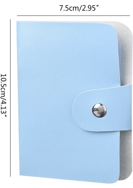 Gül Tarzı Sevimli Kart Saklama Çantası Nail Art Damgalama Plaka Organizatör Vaka 24 Dikdörtgen Yuvaları ile Pu Deri Banka Kredi Kartları Tutucu (Yurt Dışından) modelleri