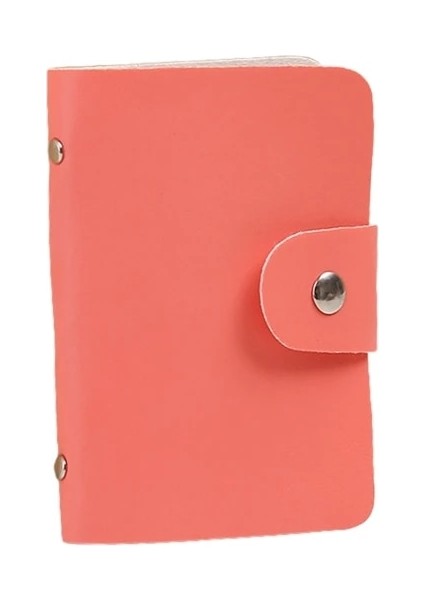 Gül Tarzı Sevimli Kart Saklama Çantası Nail Art Damgalama Plaka Organizatör Vaka 24 Dikdörtgen Yuvaları ile Pu Deri Banka Kredi Kartları Tutucu (Yurt Dışından) fırsatları