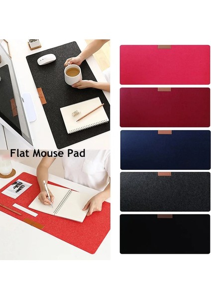 Siyah Stil Oyun Mouse Pad Dizüstü Mat Keçe Dokunmamış Masa Klavye Fare Mat Ofis Ev Okul Malzemeleri Öğrenciler Için (Yurt Dışından) fırsatları