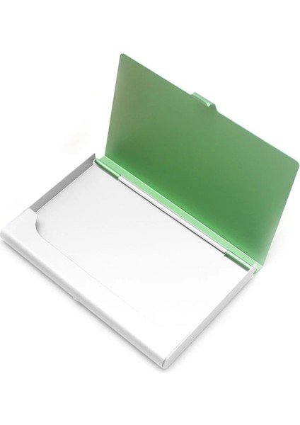 Siyah Stil Yaratıcı Kartvizitlik Alüminyum Alaşımlı Tutucu Metal Kutu Kapağı Kredi Renkli Erkek Kartvizitlik Kart Metal Cüzdan (Yurt Dışından) indirimleri