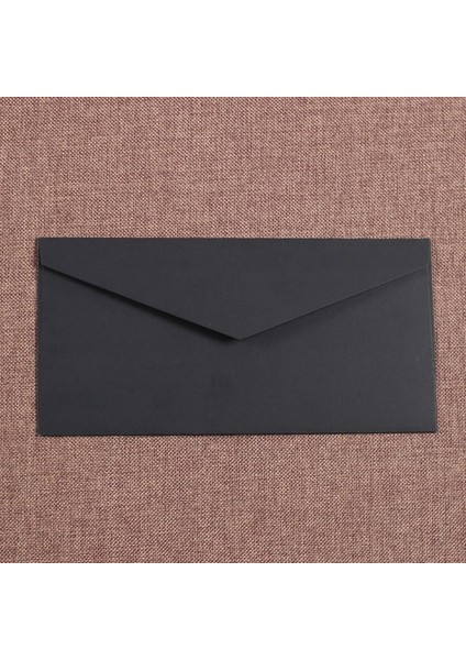 Siyah Stil 5 Adetlot Vintage Kraft Kağıt Zarflar Avrupa Zarf Tarzı Mektuplar Için Zarflar Kartpostal Düğün Davetiyeleri Mektup Postacı (Yurt Dışından)