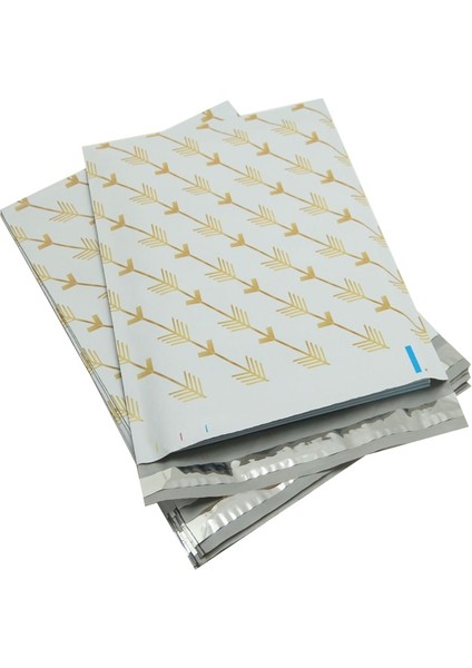 Altın Oklar Stili Oly Mailers cm Hediyelik Bez Ambalaj Posta Postaları Butik Logo Baskı Kurye Çantaları Paket G Zarflar (Yurt Dışından)
