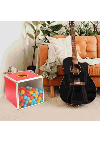 Kırmızı Stil Ev Ofis Okulu Için Pratik Dayanıklı Taşınabilir Şanslı Beraberlik Kutusu Oy Sandığı (Yurt Dışından) fiyatları