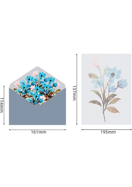 Begonya Çiçek Stili Mektup Kağıtları Seti ile Vintage Çiçek Desenli Zarflar Doğum Günü Partisi Düğün Davetiyesi Çantaları Kawaii Kırtasiye Okul Malzemeleri (Yurt Dışından) indirimleri
