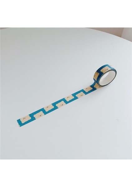 1 Adet B Tarzı Ins Ayı Siyah Beyaz Aşk Kalp Dekoratif Yapışkan Bant Maskeleme Washi Bant Diy Scrapbooking Sticker Etiket Japon Kırtasiye (Yurt Dışından) fırsatları